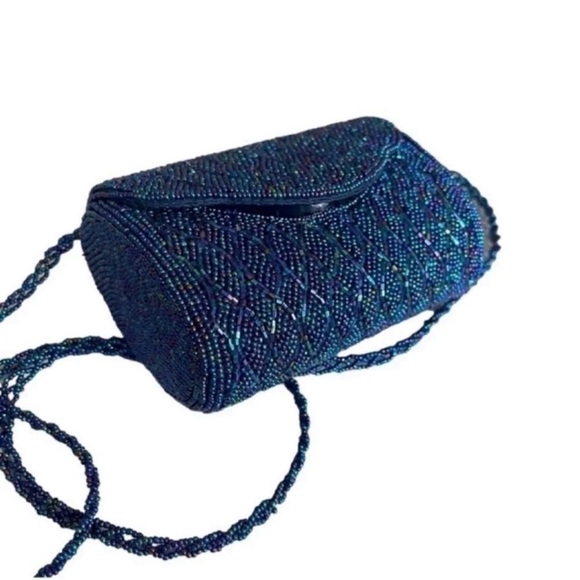 CARLO FELLINI Vintage Beaded Mini Bag - Picture 5 of 14